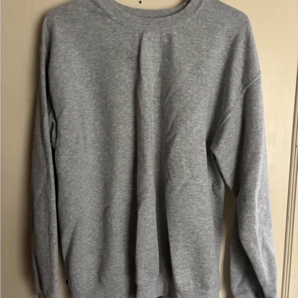 Gildan Heather Gray Sweatshirt